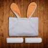 Amber Bunny Hooded Towel & 2 Washcloths - Image 5