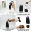 Electric Gravity Sensor Automatic Pepper Grinder Kitchen Tools - Image 4