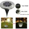 4/8 LEDs Solar Powered Buried Light Outdoor Pathway Garden Decking - Image 9