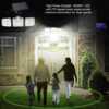 Solar Sensor Light 122 LED 3Head Outdoor Spotlight with 3 Modes - Image 4
