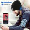 Wireless Bluetooth LED Hat with Music Speakers Light Winter Gift - Image 7
