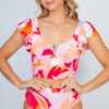White Birch Full Size Floral Two Piece Swim Set - Image 4