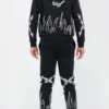 Chenille Flame Sweat Suit - Image 3