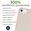 Biodegradable phone case - Natural White - Image 3