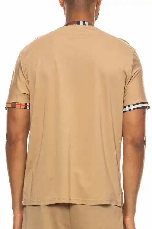 Checkered Detail Polo - Image 4