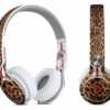 Mirrored Leopard Hide - Full Body Skin Decal Wrap Kit for Beats by Dre - Image 4