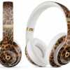 Mirrored Leopard Hide - Full Body Skin Decal Wrap Kit for Beats by Dre
