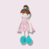 Crochet Baby Girl Doll, Amigurumi Large Girl Stuffs Toys, Gift for - Image 2