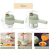 Portable Handheld 4 in 1 Electric Vegetable Slicer - Image 4