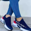 Casual Breathable Wedges Ladies Walking Sneakers Flat Women Shoes - Image 3