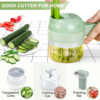 Portable Handheld 4 in 1 Electric Vegetable Slicer - Image 5