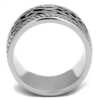 Men Stainless Steel Epoxy Rings TK2239 - Image 3