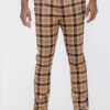 Plaid Slim Fit Trouser Pants - Image 2
