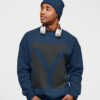 Mens Y Logo Crewneck Sweatshirt