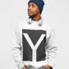 Mens Y Logo Crewneck Sweatshirt - Image 3