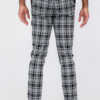 Plaid Slim Fit Trouser Pants - Image 2