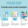 Slushy Maker Portable Travel Ice Cup Homemade Freeze Drinks Cup - Image 6