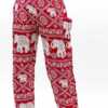 Burgundy ELEPHANT Pants Women Boho Pants Hippie Pants Yoga - Image 4