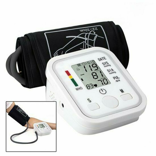 arm automatic blood pressure monitor measuring arterial pressure