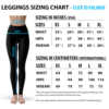 womens piano notes black leggings