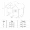 Removable Roof Plush Pet House - Image 5