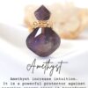 Luxury Mini Crystals Bottles | 24 Karats Natural Crystals Necklaces - Image 4