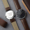 Personalized Mens Watch, Engraved Watch Gift for Boyfriend Husband - Image 2
