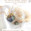 Luxury Mini Crystals Bottles | 24 Karats Natural Crystals Necklaces - Image 2