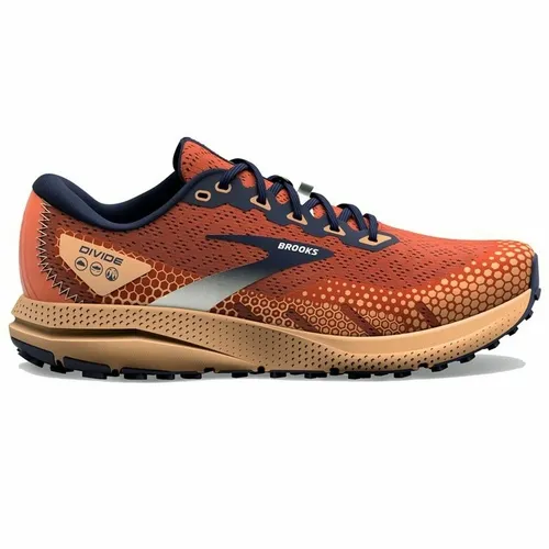 0195394230451_S6483330_P02.jpg Running Shoes for Adults Brooks Divide 3 Orange Men