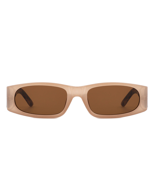 Talon - Rectangle Narrow Retro Square Fashion Sunglasses - Image 5