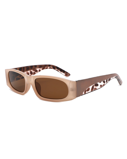 Talon - Rectangle Narrow Retro Square Fashion Sunglasses - Image 6