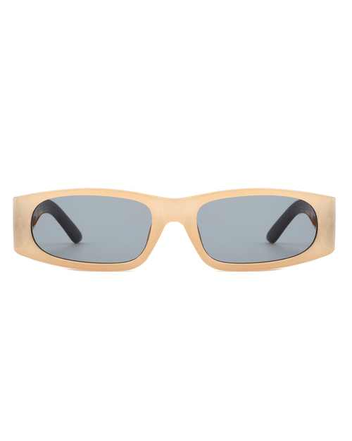 Talon - Rectangle Narrow Retro Square Fashion Sunglasses - Image 7