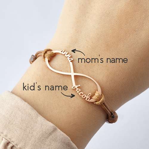 data-15.jpg Mom Bracelet With Kids Names, Infinity Bracelet With Names,Mom Jewelry