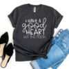 I Have a Good Heart But This Mouth T-shirt - Image 4