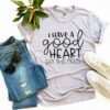I Have a Good Heart But This Mouth T-shirt - Image 5